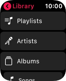 Press Playlists.