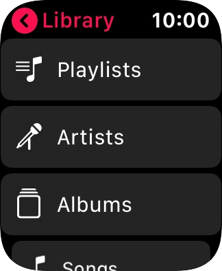 Press Playlists.