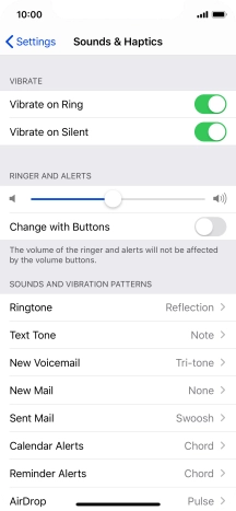 Press Ringtone.