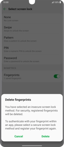 Press Delete.