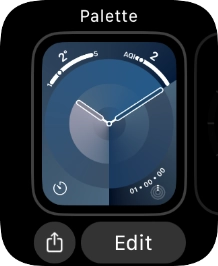 Slide your finger left on the screen. Slide your finger left on the screen.