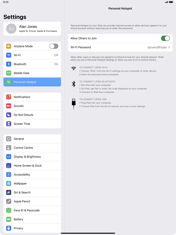 Slide your finger upwards starting from the bottom of the screen to return to the home screen.