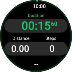 Press and hold the Return key to pause an activity. Press and hold the Return key to pause an activity.