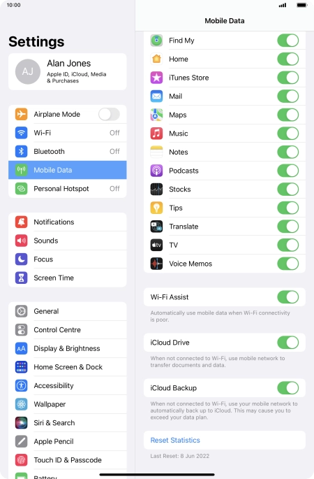 Press the indicator next to Press the indicator next to