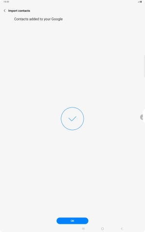 Press OK. Press OK.