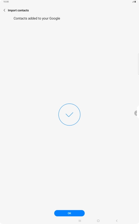 Press OK. Press OK.