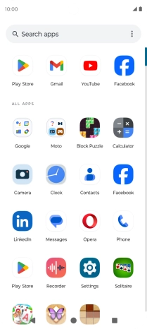 Press Play Store.