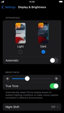 Press the indicator next to Press the indicator next to