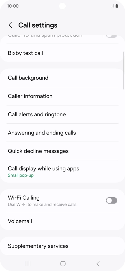 Press Voicemail.