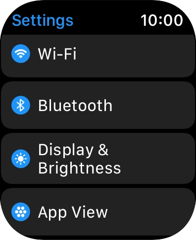 Press Bluetooth.