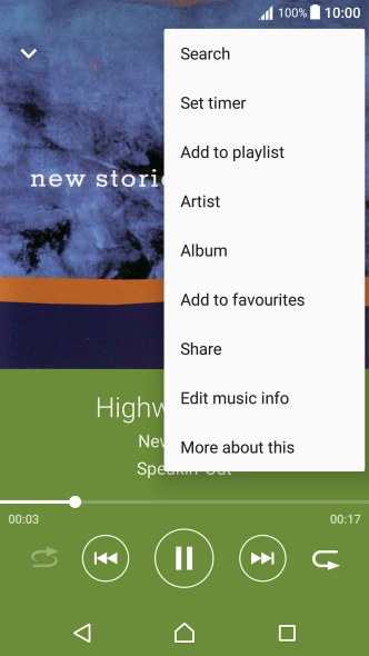 Press Add to playlist.