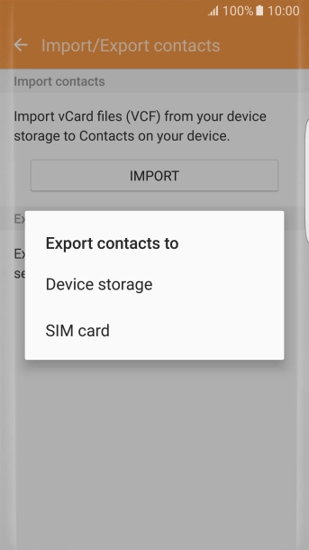 Press SIM card.