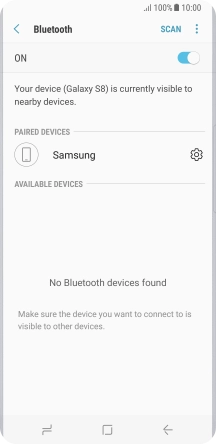 Press the Home key to return to the home screen. Press the Home key to return to the home screen.