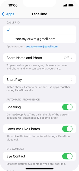 Press the required setting below Press the required setting below