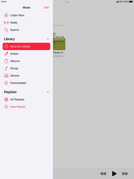 Press New Playlist.