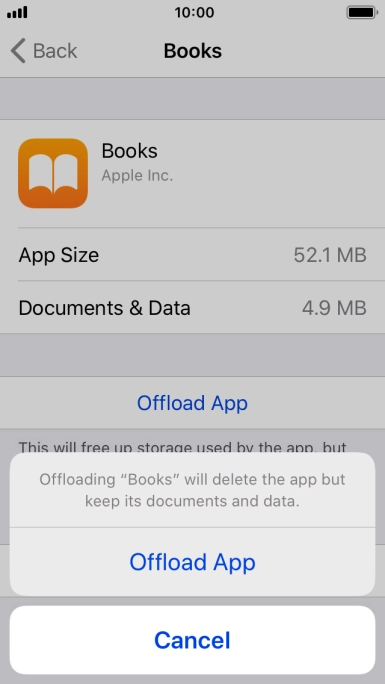 Press Offload App. Press Offload App.