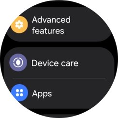 Press Advanced features. Press Advanced features.
