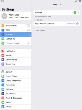 Press the Home key to return to the home screen. Press the Home key to return to the home screen.