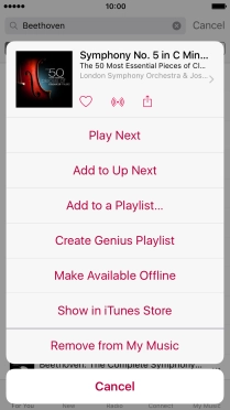 Press Add to a Playlist....