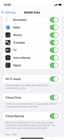 Press the indicator next to Press the indicator next to