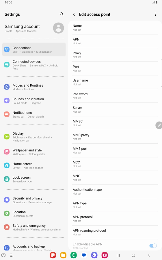 Press Name.