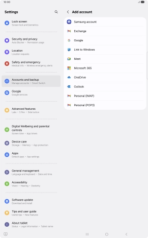 Press Google.
