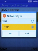 Select HTTP.