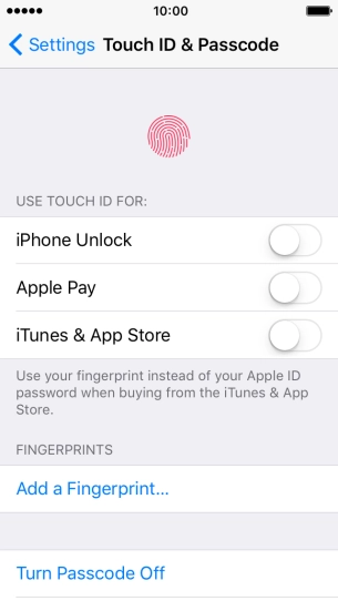 Press Turn Passcode Off and key in the phone lock code. Press Turn Passcode Off and key in the phone lock code.