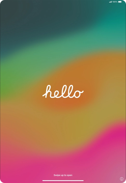Slide your finger upwards starting from the bottom of the screen. Slide your finger upwards starting from the bottom of the screen.