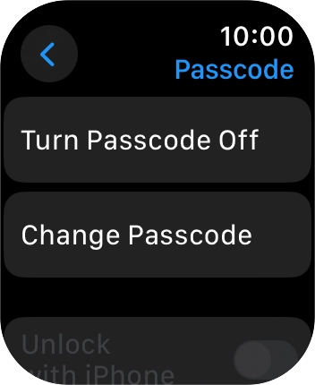 Press Turn Passcode Off and key in the current lock code. Press Turn Passcode Off and key in the current lock code.