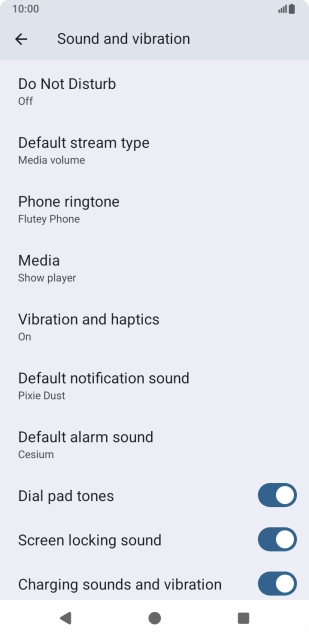 Press Phone ringtone. Press Phone ringtone.