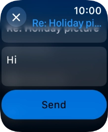 Press Send.
