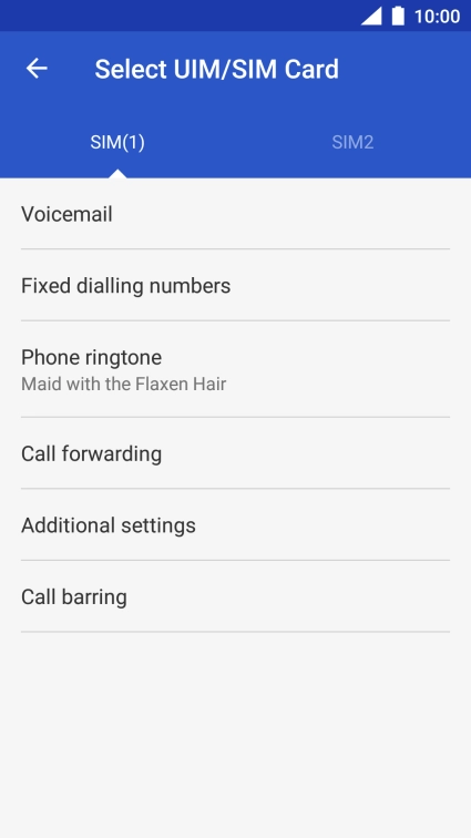 Press Voicemail.