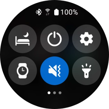 Press the power off icon. Press the power off icon.