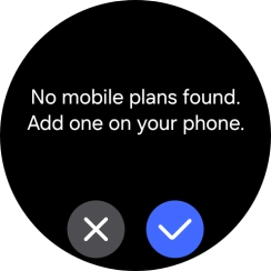 Press the confirm icon. Press the confirm icon.