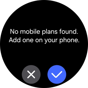 Press the confirm icon. Press the confirm icon.