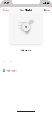 Press Add Music.