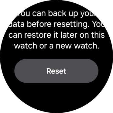Press Reset.