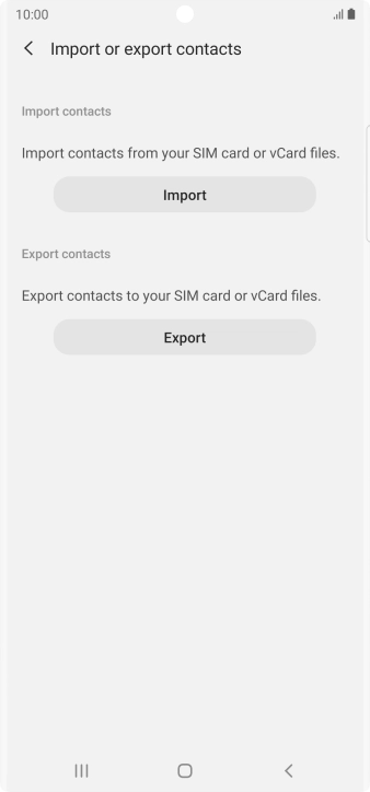 Press Import.