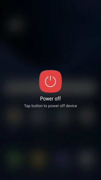 Press Power off.