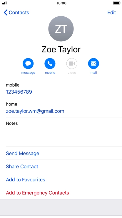 Press the required number.