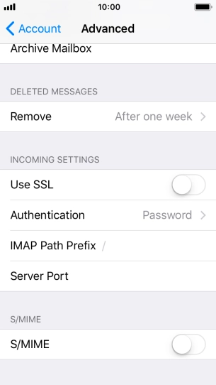 Press Authentication.