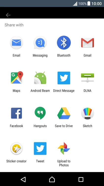 Press Bluetooth.