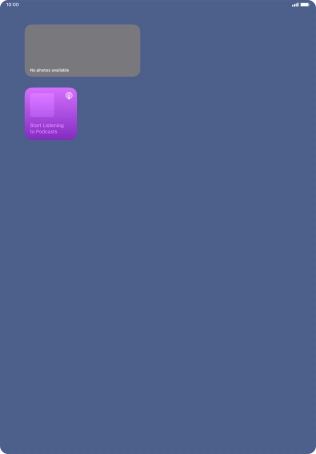 Press and hold the required Widget Stack. Press and hold the required Widget Stack.
