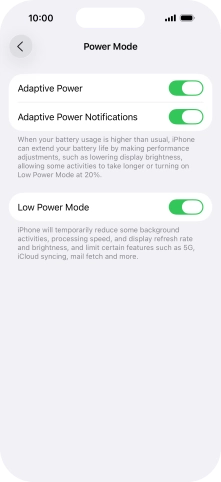 Slide your finger upwards starting from the bottom of the screen to return to the home screen.