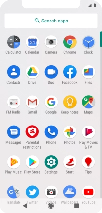 Press Play Store.