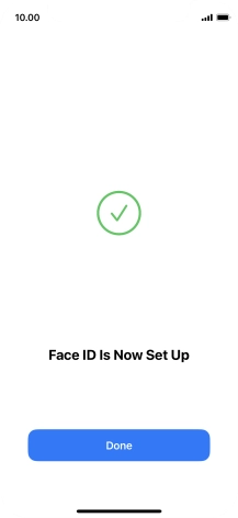 Press Done. If you haven't previously selected a phone lock code, key in a code of your own choice twice. Press Done. If you haven't previously selected a phone lock code, key in a code of your own choice twice.