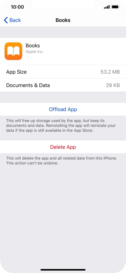 Press Offload App.