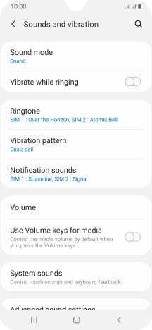 Press Ringtone.