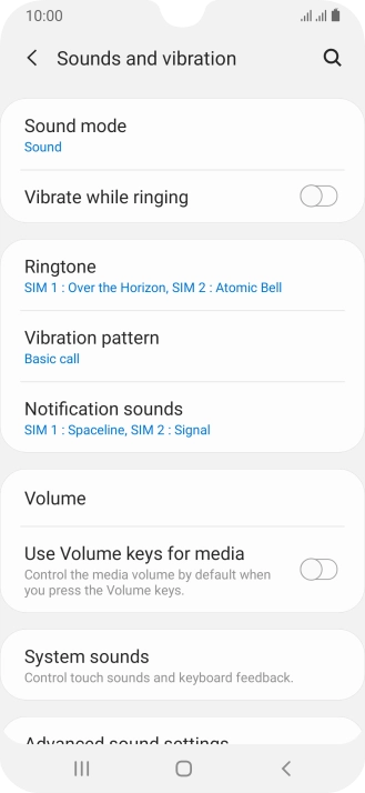 Press Ringtone.